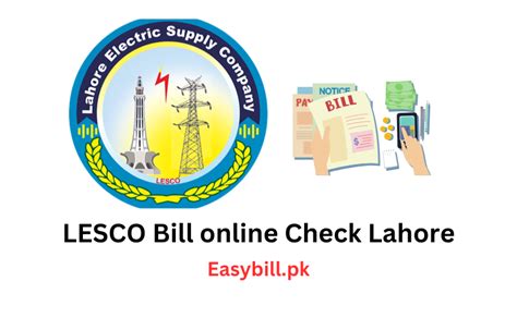 Lesco Bill Online Check 2024 Duplicate Lesco Copy