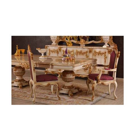 Zoticay Hand Carved European Dining Table Set Overstock