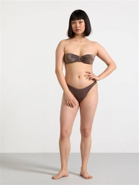 Kupaci Kostim Gornji Deo Glittery Padded Bandeau Bikini Bra Lindex Online Shop Srbija