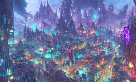 Stable Diffusion Prompt Arcane City Digital Art Prompthero