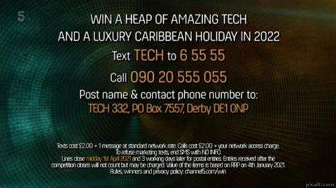 WIN A HEAP OF AMAZING TECH AND A LUXURY CARIBBEAN HOLIDAY 2022 Picalt