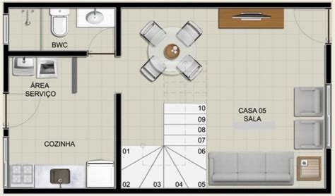 Plantas De Casas Duplex Simples E Pequenas Decorando Casas