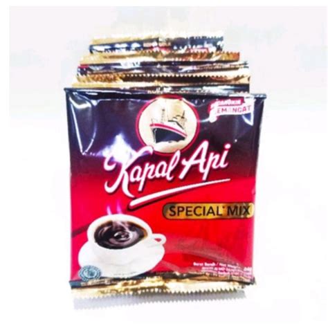 Jual KOPI BUBUK INSTAN KAPAL API SPECIAL MIX KOPI GULA 24g 10 Bungkus