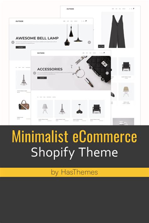 Minimalist eCommerce Shopify Theme – MasterBundles