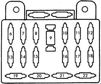 Mazda B Fuse Box Diagram Auto Genius