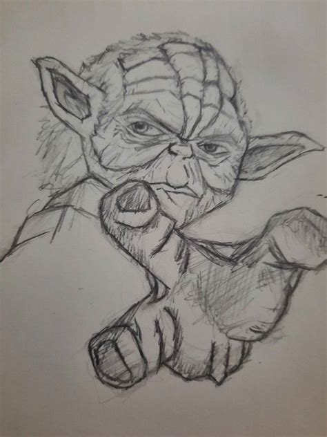 Yoda sketch