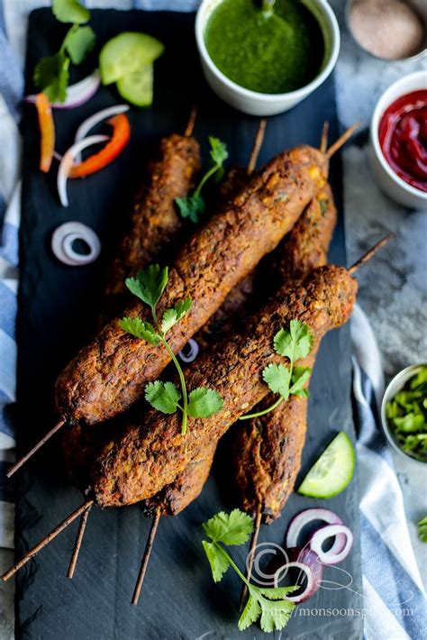 Soya Seekh Kabab Recipe