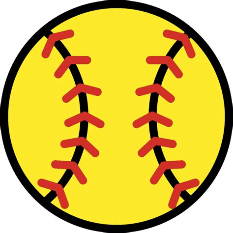 Softball Emoji Download For Free Iconduck