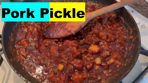 Goan Pork Molle Pork Pickle Youtube