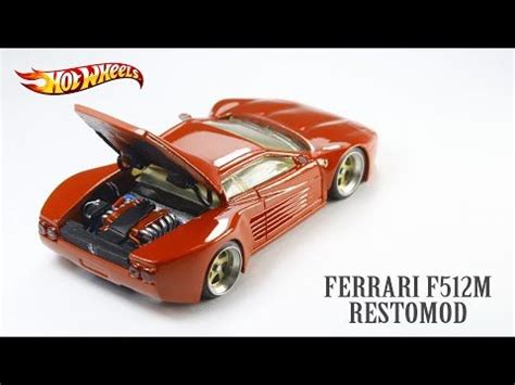 FERRARI TESTAROSSA F M HOT WHEELS CUSTOM RESTORATION YouTube Hot Wheels Cars Toys Ferrari