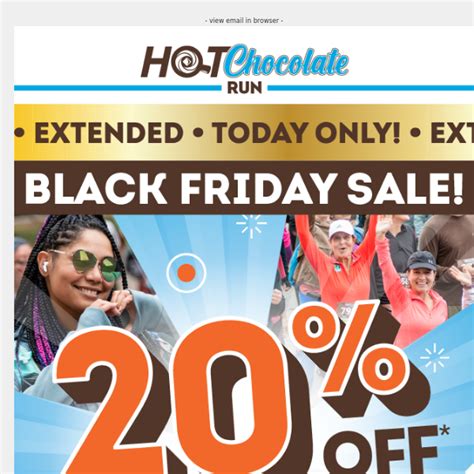 Hot Chocolate 15k Latest Emails Sales And Deals