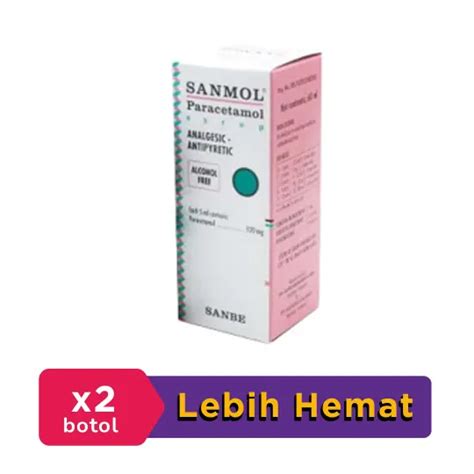 Sanmol Sirup Manfaat Dosis Dan Efek Sampingnya Pada Anak