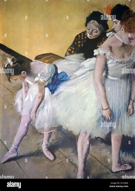 Edgar degas tanzstunde Fotos und Bildmaterial in hoher Auflösung