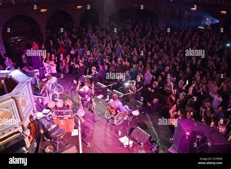 Staff Benda Bilili Perform At The Union Chapel London Stock Photo Alamy