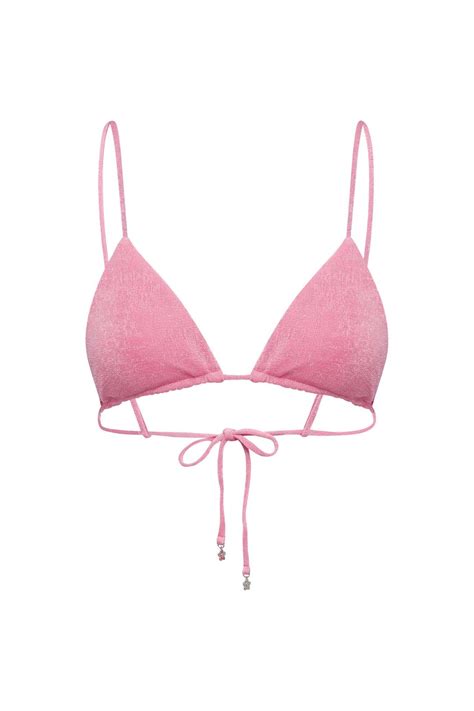 Betsy Bikini Top Bubble Gum Shopperboard