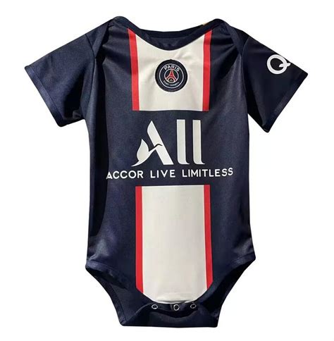 202223 Infant Psg Home Soccer Jersey Baby Kit Model 2216563 Paris