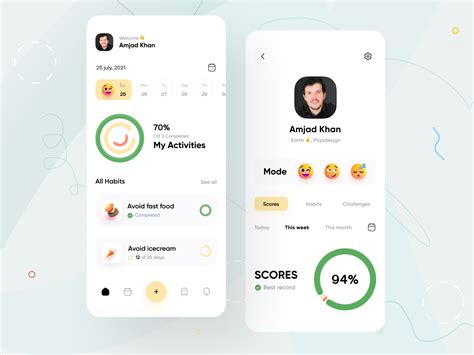 Habit Tracking App Ui Concept By Uixamjad For Piqo Studio On Dribbble