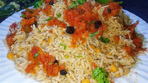 Quick Easy Kabuli Chana Pulao Recipe Ramadan Special Pulao Chana