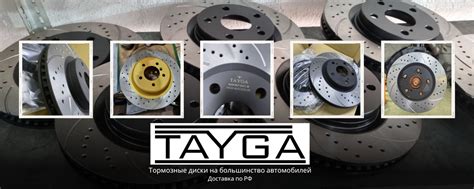 Тормозные диски TAYGA | Тормозные диски TAYGA : - Вентилируемые с ...