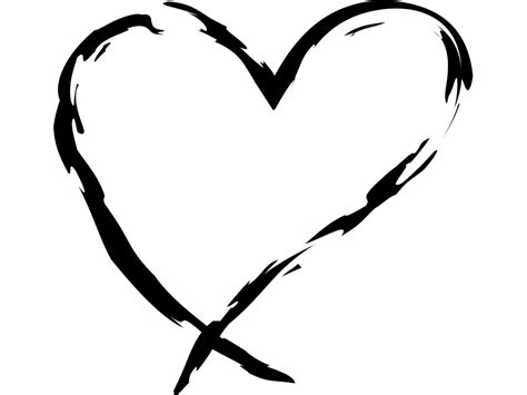 Hand Drawn Heart Png Transparent Design Freepngdesign