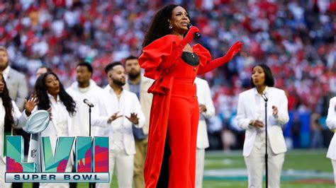 Lift Every Voice And Sing Performed By Sheryl Lee Ralph At Super Bowl