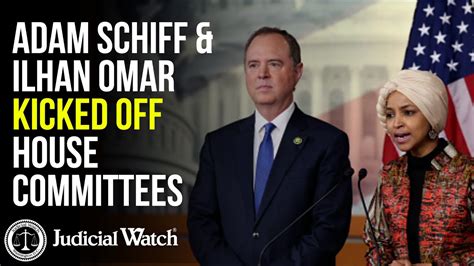 Adam Schiff And Ilhan Omar Kicked Off House Committees Youtube