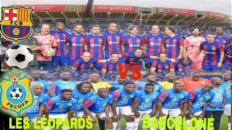 Stade Des Martyrs Match Les L Gendes Vs Barcelone A Kinshasa Le