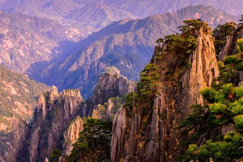 Huangshan Mountains stock image. Image of vast, culture - 30600981