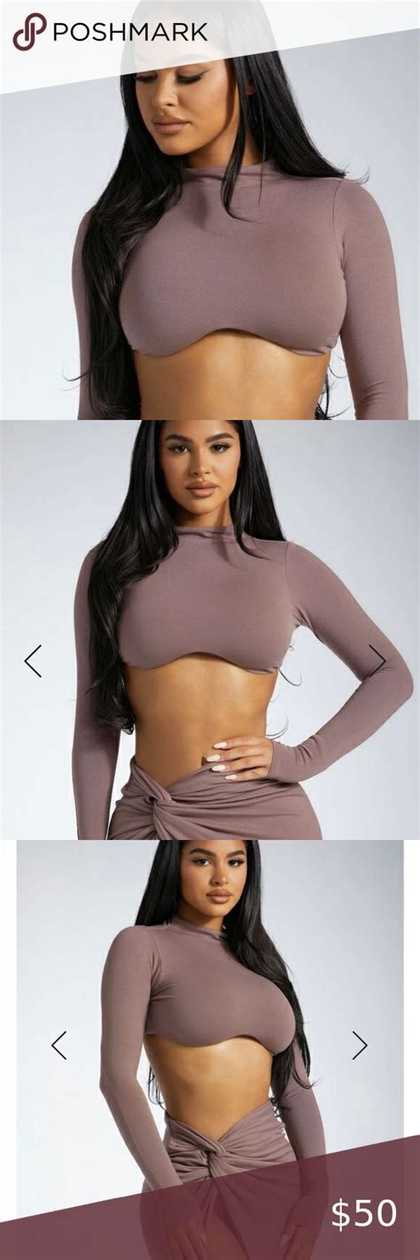 Naked Wardrobe Serve Curves Crop Top Crop Tops Shop Crop Tops Tops