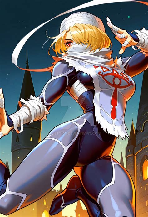 Sheik (The Legend of Zelda: Ocarina of Time) by vietti03 on DeviantArt