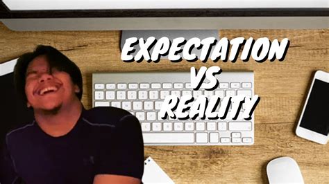 Expectation Vs Reality Online Class Edition Youtube