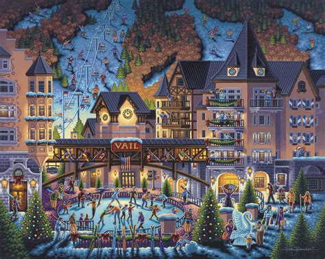 Vail Village Jigsaw Puzzle | PuzzleWarehouse.com