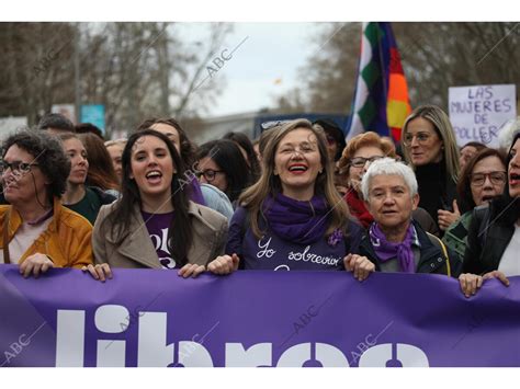 Manifestación Del Día Internacional De La Mujer Archivo Abc