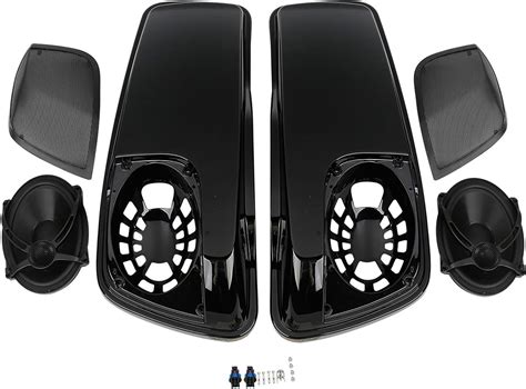 Amazon TCMT Saddlebag Lids W 5 X7 Speakers Fits For Harley