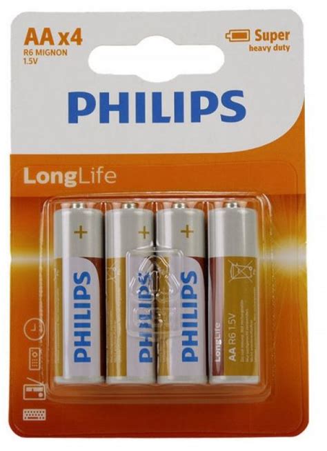 Mph34686 Philips Long Life Battery Aa Innoway