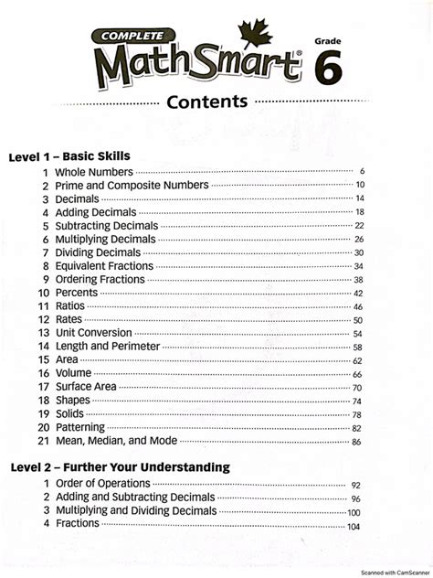 Math Grade 4-6 Level | PDF
