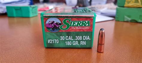 Sierra 30 Calibre 180gr Pro Hunter 2170 60 X 30 Calibre 180gr Bullets