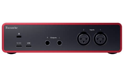 Focusrite Scarlett I Th Gen Usb Audio Interface