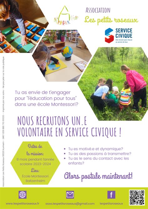 Recrutement Les Petits Roseaux