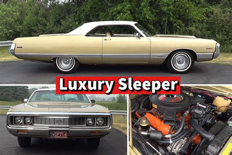 Unassuming 1971 Chrysler New Yorker Is a Rare Sleeper With a Nasty V8