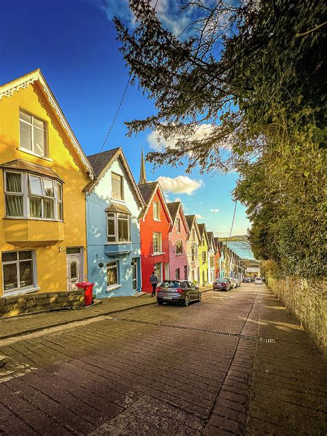 Deck Of Cards Houses Cobh Photograph By Nancy Ann Healy Fine Art America