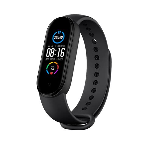 Rel Gio Smartwatch Xiaomi Mi Band Bluetooth Preto