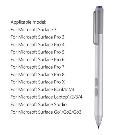 L Piz Ptico Compatible Con Bluetooth Para Microsoft Surface Pro 3 4 5 6