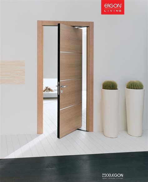 Looking For A Door For A Small Space The Ergon Door Pivots On Hidden