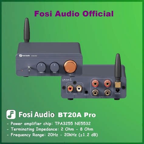 Jual Fosi Audio BT20A Pro BT 20A BT20 TPA3255 Bluetooth Audio Amplifier