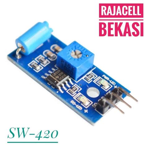 Jual Sw 420 Vibration Sensor Module Alarm Motion Sensor Module For Arduino Shopee Indonesia