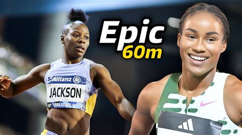 Wow Shericka Jackson Battles Briana Williams In Epic M At Queens