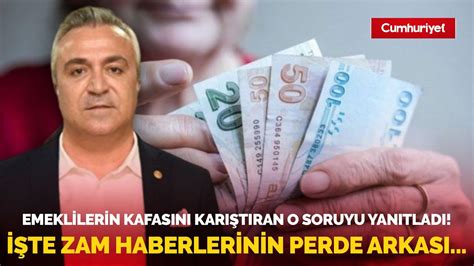 Özgür Erdursun emeklilerin kafasını karıştıran soruyu yanıtladı İşte