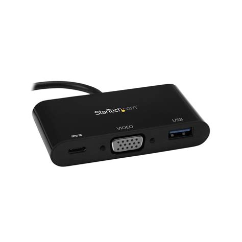 StarTech USB C Naar VGA Multifunctionele Adapter Met Power Delivery