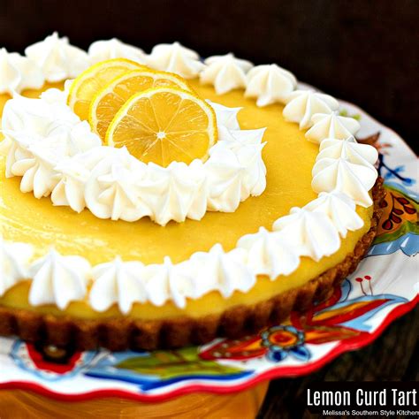 Lemon Curd Tart - melissassouthernstylekitchen.com